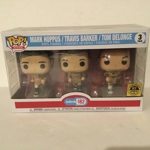 Pack of 3 Funko Rock Pop. Blink 182
